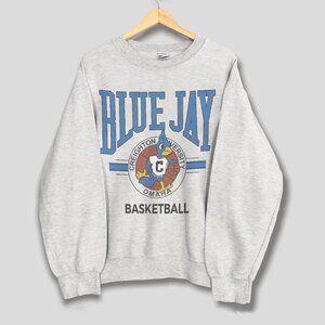 Vintage Creighton Bluejays Basketball Sweatshirt, Creighton University Shirt Tee